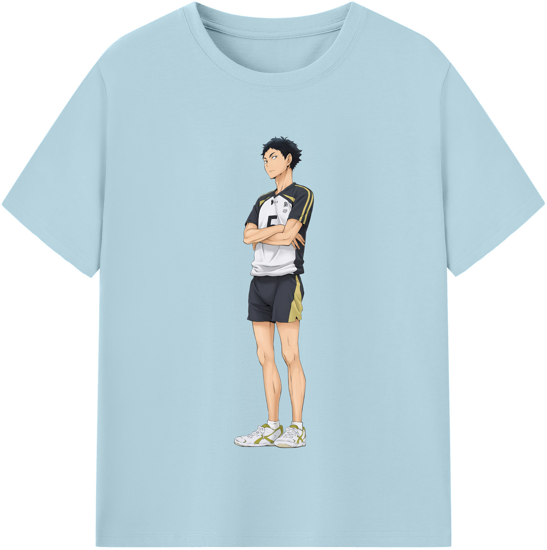 （画像用） ハイキュー!! Haikyu!! 綿100％半袖Tシャツ（フロントプリント）